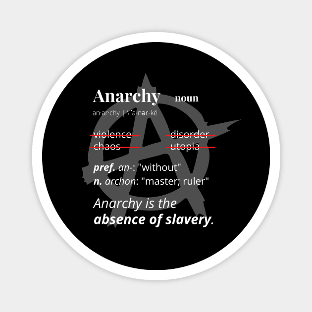 What does anarchy hot sale mean